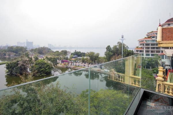 Beautiful Lake View & Modern 02 BR Dulplex Apartment for rent in Truc Bach Area, Ba Dinh 7