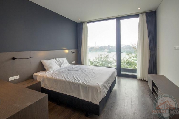 Beautiful Lake View & Modern 02 BR Dulplex Apartment for rent in Truc Bach Area, Ba Dinh 37