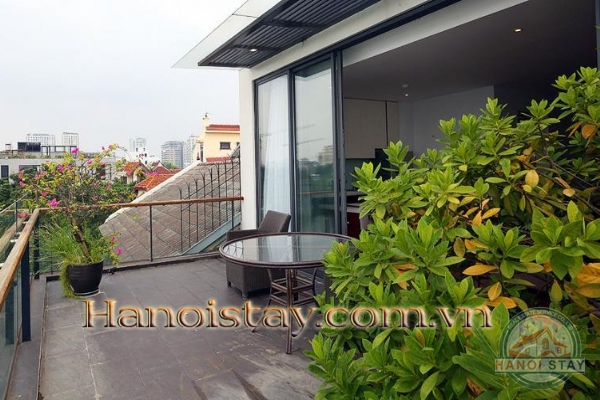 *Beautiful Lake View One Bedroom Apartment in Quang Khanh with private balcony* 12