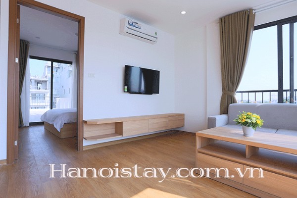 Beautiful Lake View Serviced Apartment Rental in Truc Bach Area, Huge Terrace 11