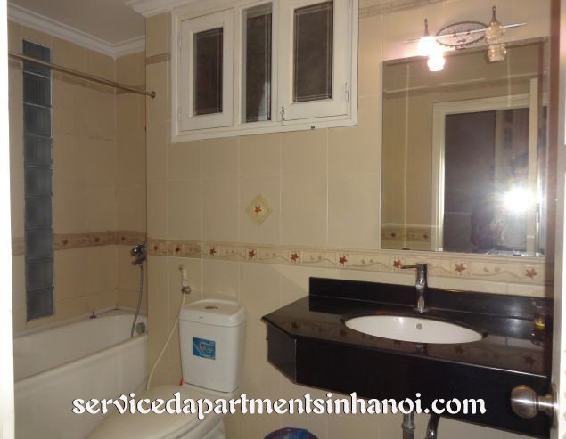 Beautiful lake view serviced one bedroom apartment in Truc bach area. 10