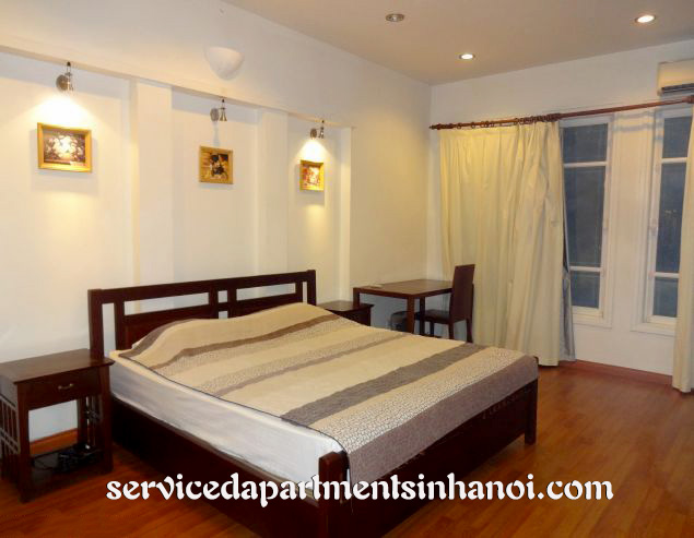 Beautiful lake view serviced one bedroom apartment in Truc bach area. 7