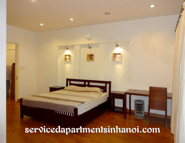 Beautiful lake view serviced one bedroom apartment in Truc bach area. 9