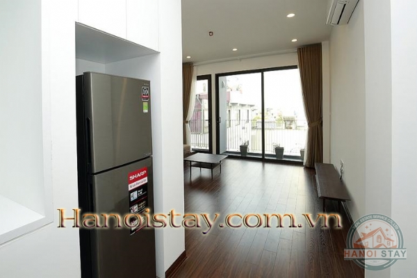 Beautiful One Bedroom Apartment for rent in Dang Thai Mai str, Tay Ho, Modern Amenities 2