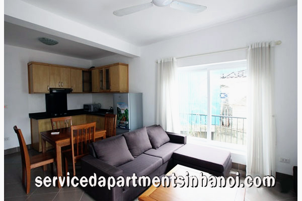 Beautiful one bedroom apartment for rent in Ngoc Ha str 3