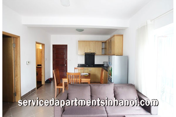 Beautiful one bedroom apartment for rent in Ngoc Ha str 4
