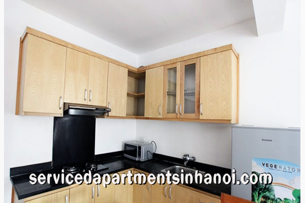 Beautiful one bedroom apartment for rent in Ngoc Ha str 5