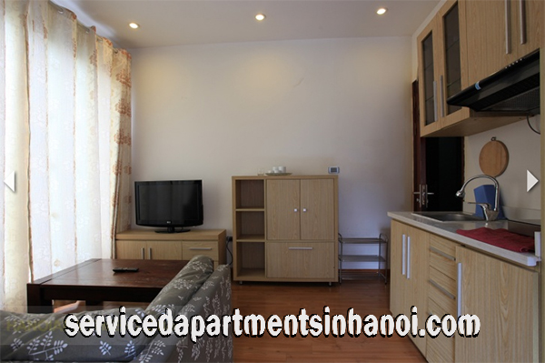 Beautiful one bedroom apartment in Dang Thai Mai str, West lake 2