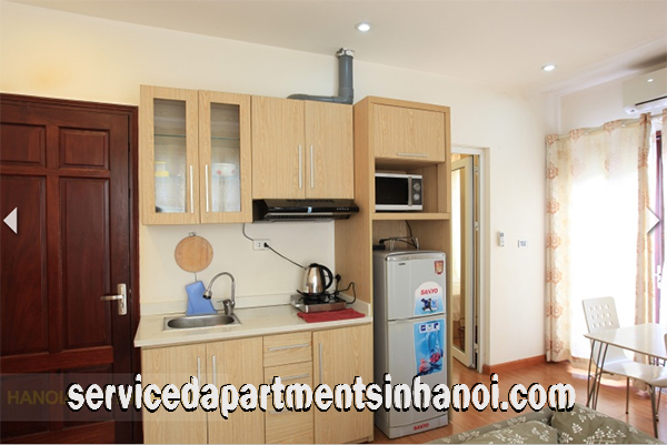 Beautiful one bedroom apartment in Dang Thai Mai str, West lake 6