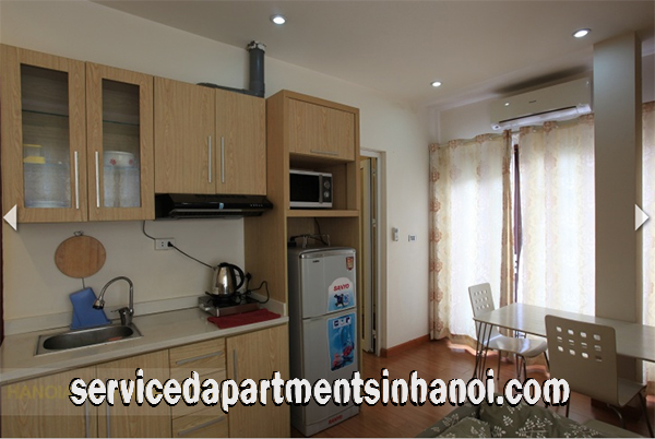Beautiful one bedroom apartment in Dang Thai Mai str, West lake 7