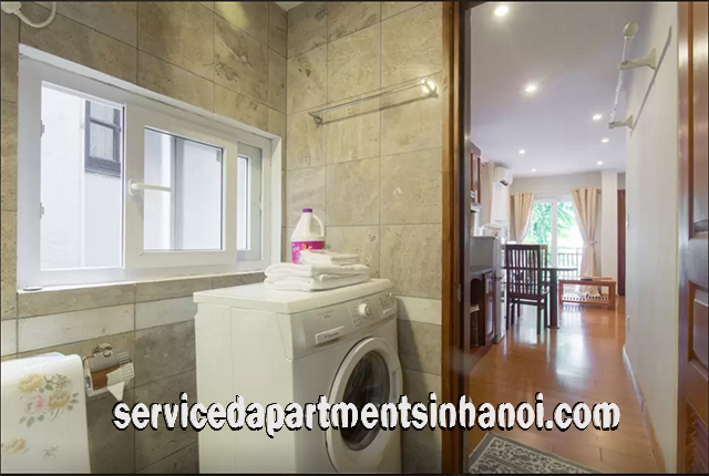 Beautiful Open Floor Plan Apartment Rental in Dao Tan street, Ba Dinh 13