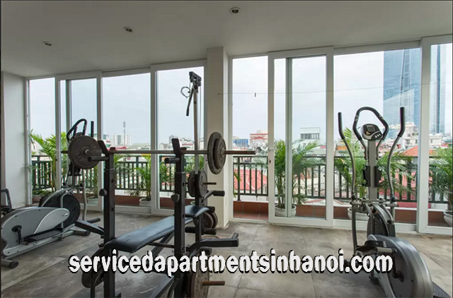 Beautiful Open Floor Plan Apartment Rental in Dao Tan street, Ba Dinh 16