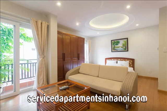 Beautiful Open Floor Plan Apartment Rental in Dao Tan street, Ba Dinh 5