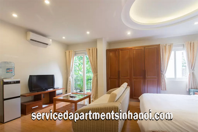 Beautiful Open Floor Plan Apartment Rental in Dao Tan street, Ba Dinh 6