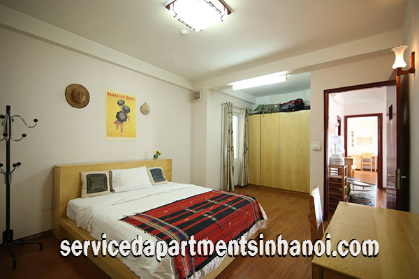 Beautiful Spacious Two Bedroom Apartment Rental in Center of Ba Dinh 12