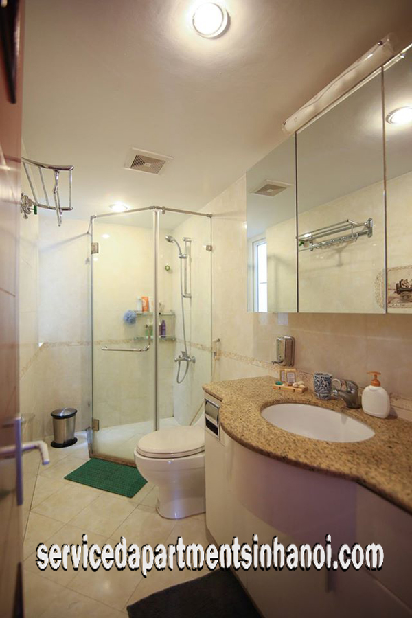 Beautiful Spacious Two Bedroom Apartment Rental in Center of Ba Dinh 13