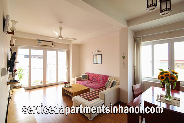 Beautiful Spacious Two Bedroom Apartment Rental in Center of Ba Dinh 2