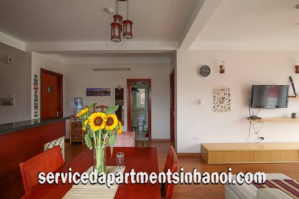 Beautiful Spacious Two Bedroom Apartment Rental in Center of Ba Dinh 3