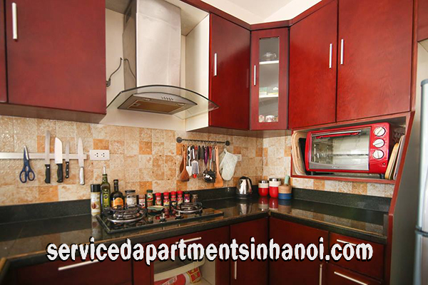 Beautiful Spacious Two Bedroom Apartment Rental in Center of Ba Dinh 7