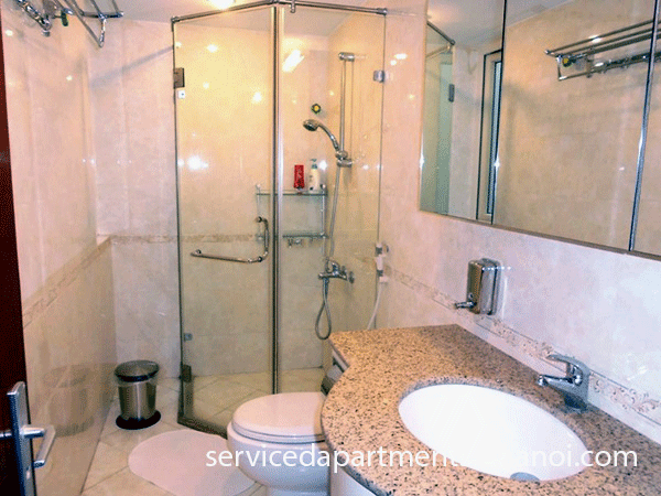Beautiful spacious two bedroom apartment rental In Hoang Hoa tham st, Close to Golden West lake complex 13