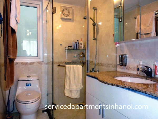 Beautiful spacious two bedroom apartment rental In Hoang Hoa tham st, Close to Golden West lake complex 14
