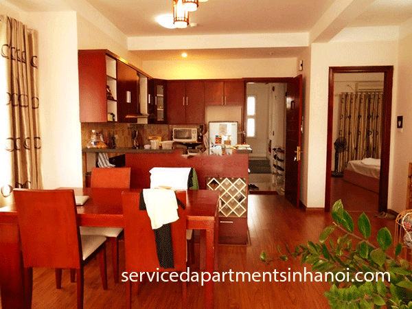 Beautiful spacious two bedroom apartment rental In Hoang Hoa tham st, Close to Golden West lake complex 6