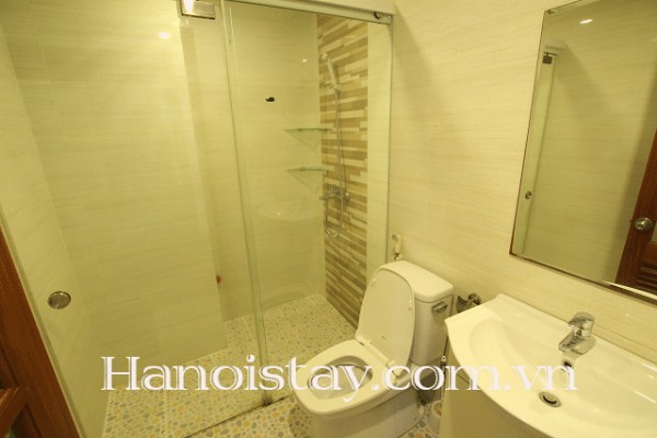 Beautiful View Apartment Rental near Temple of Literature, Dong Da, Big Balcony 1