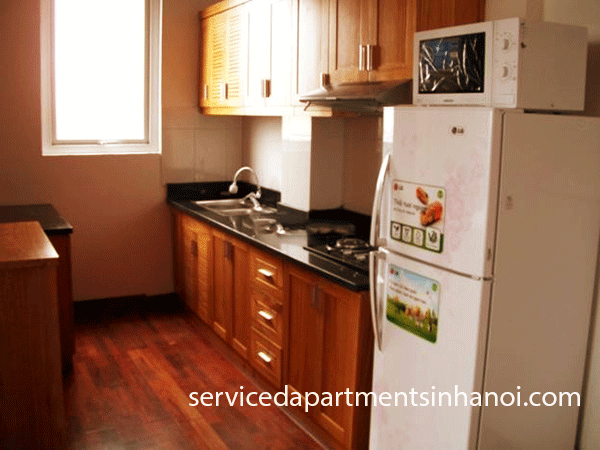 Beautiful view two bedroom apartment in Ba Dinh, Close to Truc Bach Lake 4