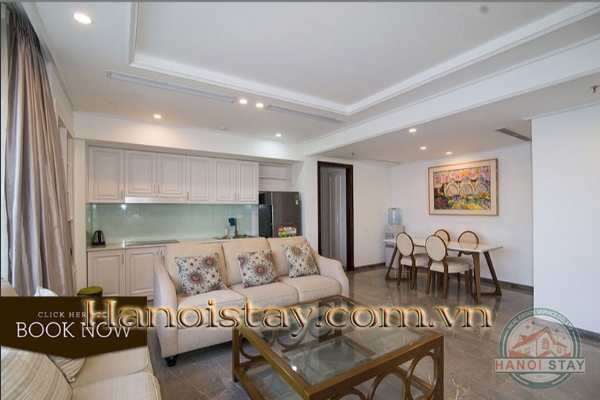 *Beautiful Well Equipped 02 Bedroom Apartment Rental near Truc Bach Lake, Ba Dinh* 3