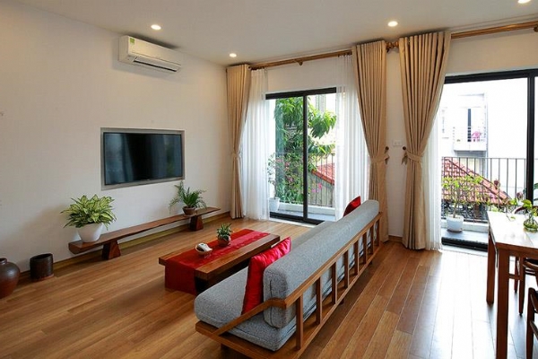 *Beautifully decorated Serviced Apartment Rental in Xuan Dieu street, Tay Ho*