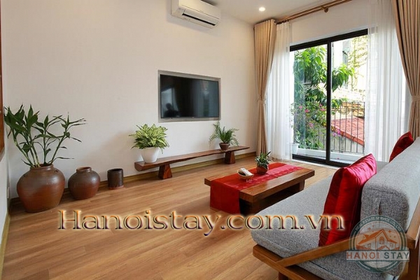 *Beautifully decorated Serviced Apartment Rental in Xuan Dieu street, Tay Ho* 1
