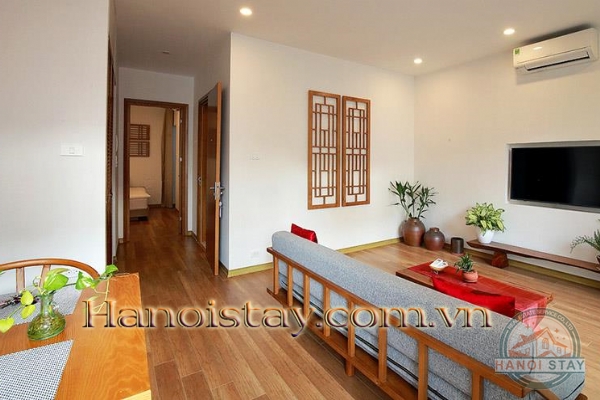 *Beautifully decorated Serviced Apartment Rental in Xuan Dieu street, Tay Ho* 4