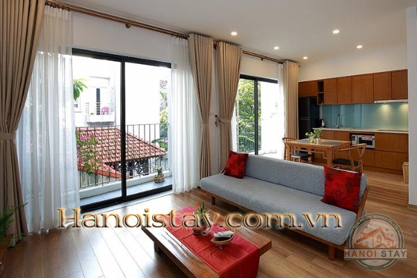 *Beautifully decorated Serviced Apartment Rental in Xuan Dieu street, Tay Ho* 7