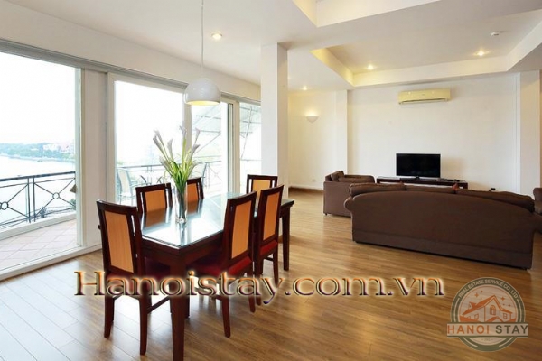 *Best Valued Lake View 03 Bedroom Serviced apartment Rental in Xuan Dieu street, Tay Ho* 2