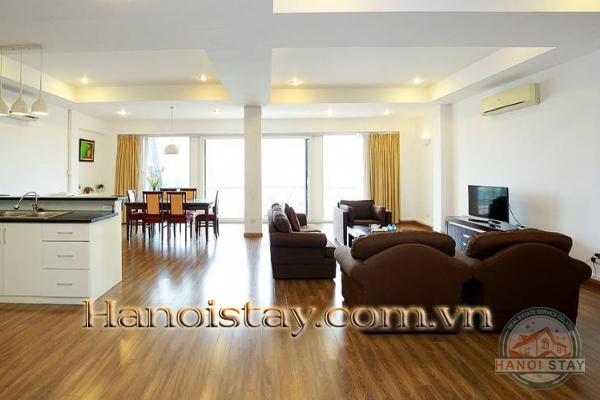 *Best Valued Lake View 03 Bedroom Serviced apartment Rental in Xuan Dieu street, Tay Ho* 4
