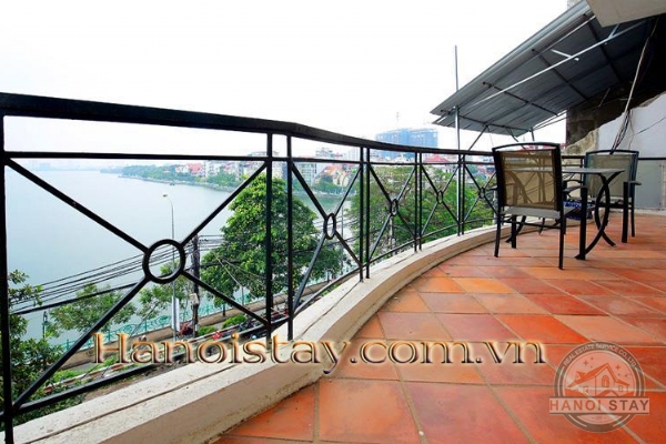 *Best Valued Lake View 03 Bedroom Serviced apartment Rental in Xuan Dieu street, Tay Ho* 10