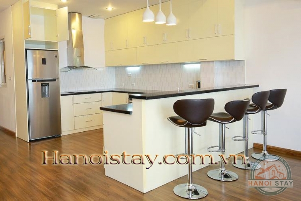 *Best Valued Lake View 03 Bedroom Serviced apartment Rental in Xuan Dieu street, Tay Ho* 9