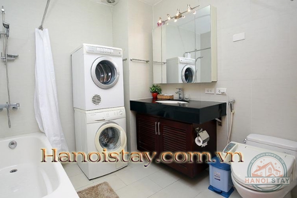 *Best Valued Lake View 03 Bedroom Serviced apartment Rental in Xuan Dieu street, Tay Ho* 15