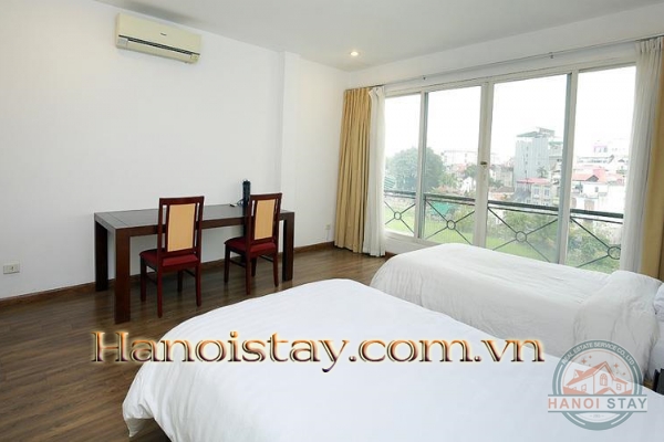 *Best Valued Lake View 03 Bedroom Serviced apartment Rental in Xuan Dieu street, Tay Ho* 16