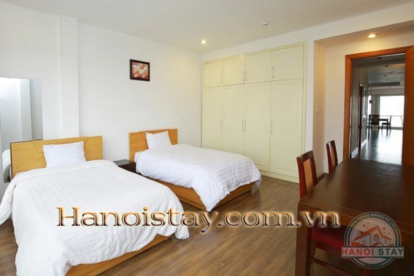 *Best Valued Lake View 03 Bedroom Serviced apartment Rental in Xuan Dieu street, Tay Ho* 18