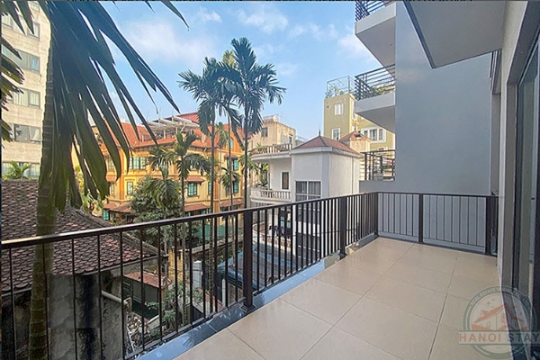 *Big Balcony apartment for rent in To Ngoc Van str, Tay Ho, 02 BRs, Reasonable Price* 1