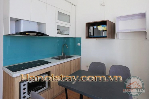 Big Balcony, Attractive Modern One Bedroom Apartment Rental in Au Co str, Tay Ho 4