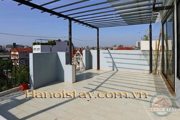 Big Balcony, Attractive Modern One Bedroom Apartment Rental in Au Co str, Tay Ho 6