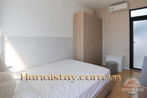 Big Balcony, Attractive Modern One Bedroom Apartment Rental in Au Co str, Tay Ho 9