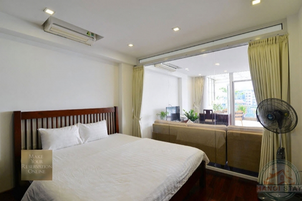 *Big Balcony & Gorgeous Lake View Apartment For rent in Truc Bach, Ba Dinh* 7