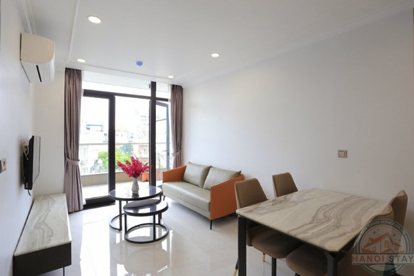 Big Balcony, Nice View & High standard 02 BR Apartment for rent in Truc Bach, Ba Dinh 33