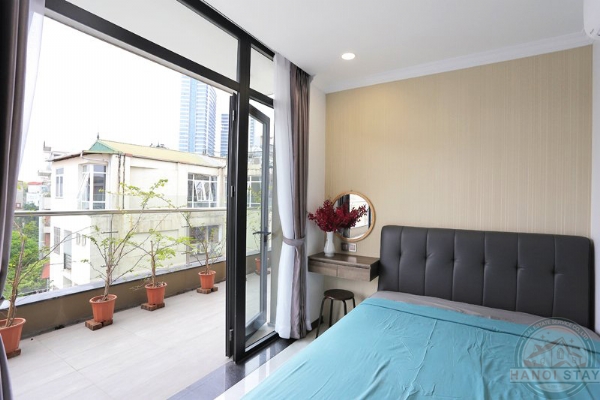 Big Balcony, Nice View & High standard 02 BR Apartment for rent in Truc Bach, Ba Dinh 1
