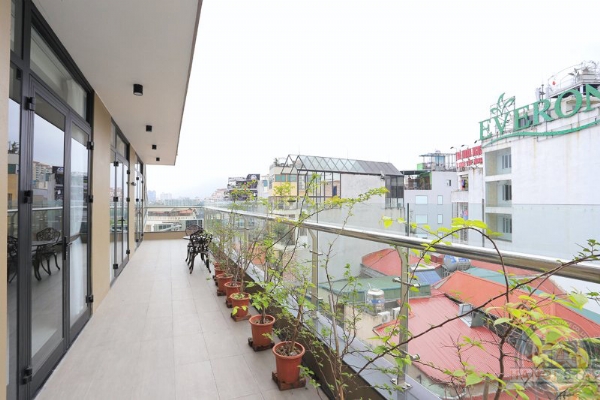 Big Balcony, Nice View & High standard 02 BR Apartment for rent in Truc Bach, Ba Dinh 16
