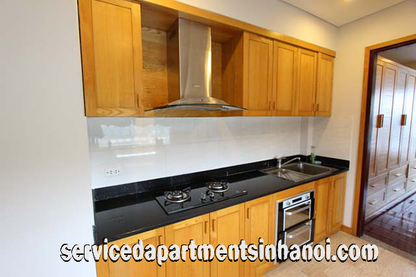 Big Balcony One Bedroom Apartment for rent in Kim Ma street, Ba Dinh 3