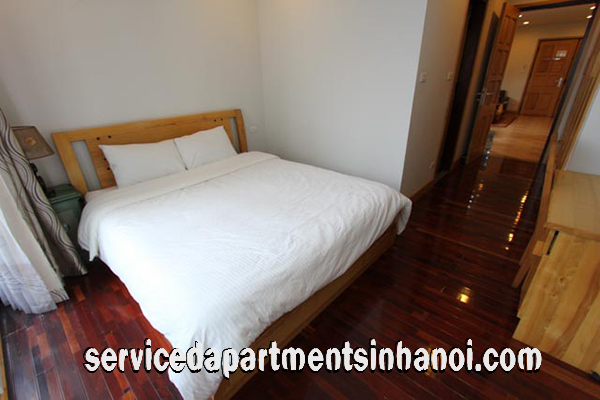 Big Balcony One Bedroom Apartment for rent in Kim Ma street, Ba Dinh 6